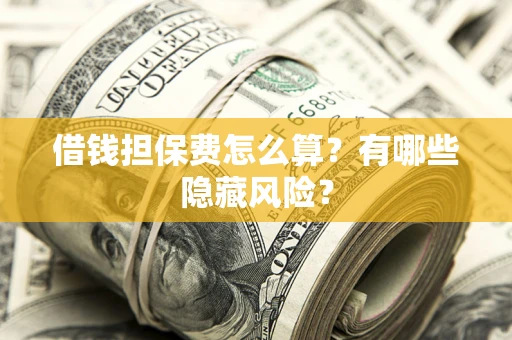 武汉借钱担保费怎么算？有哪些隐藏风险？