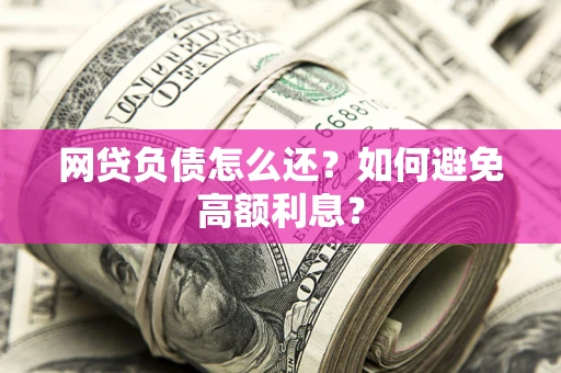 武汉网贷负债怎么还？如何避免高额利息？