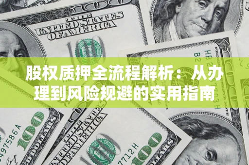 武汉股权质押全流程解析：从办理到风险规避的实用指南
