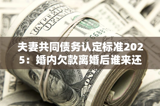 武汉夫妻共同债务认定标准2025:婚内欠款离婚后谁来还? 武汉夫妻共同债务认定标准2025:婚内欠款离婚后谁来还?