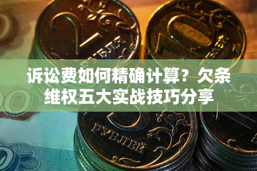 武汉诉讼费如何精确计算？欠条维权五大实战技巧分享