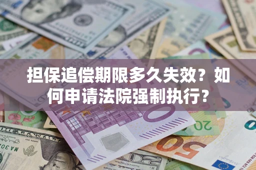 武汉担保追偿期限多久失效？如何申请法院强制执行？