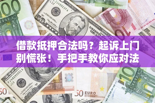 武汉借款抵押合法吗？起诉上门别慌张！手把手教你应对法律程序
