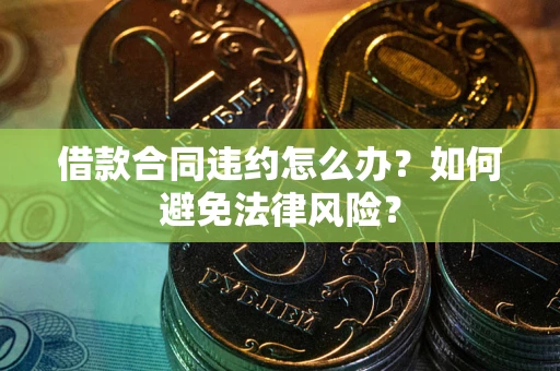武汉借款合同违约怎么办？如何避免法律风险？