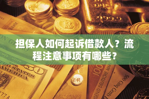 武汉担保人如何起诉借款人？流程注意事项有哪些？